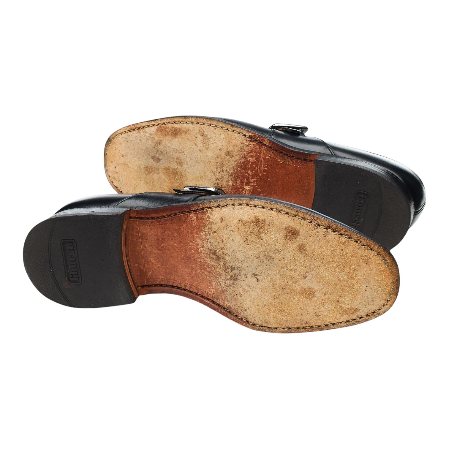 Church's Danube monk cuir noir pointure UK 8