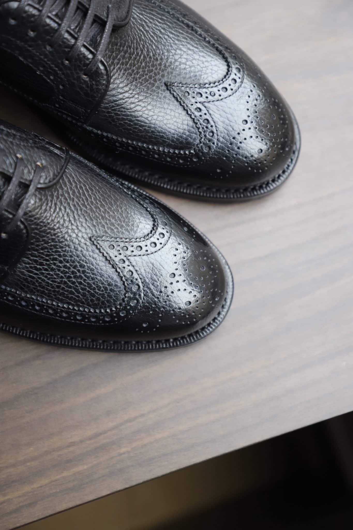Malfroid Brogue-Master derby brogue cuir grainé