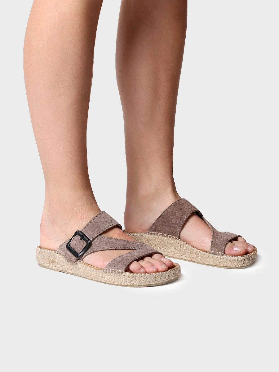 Toni Pons Bibi-SE sandale plate femme cuir brides croisées
