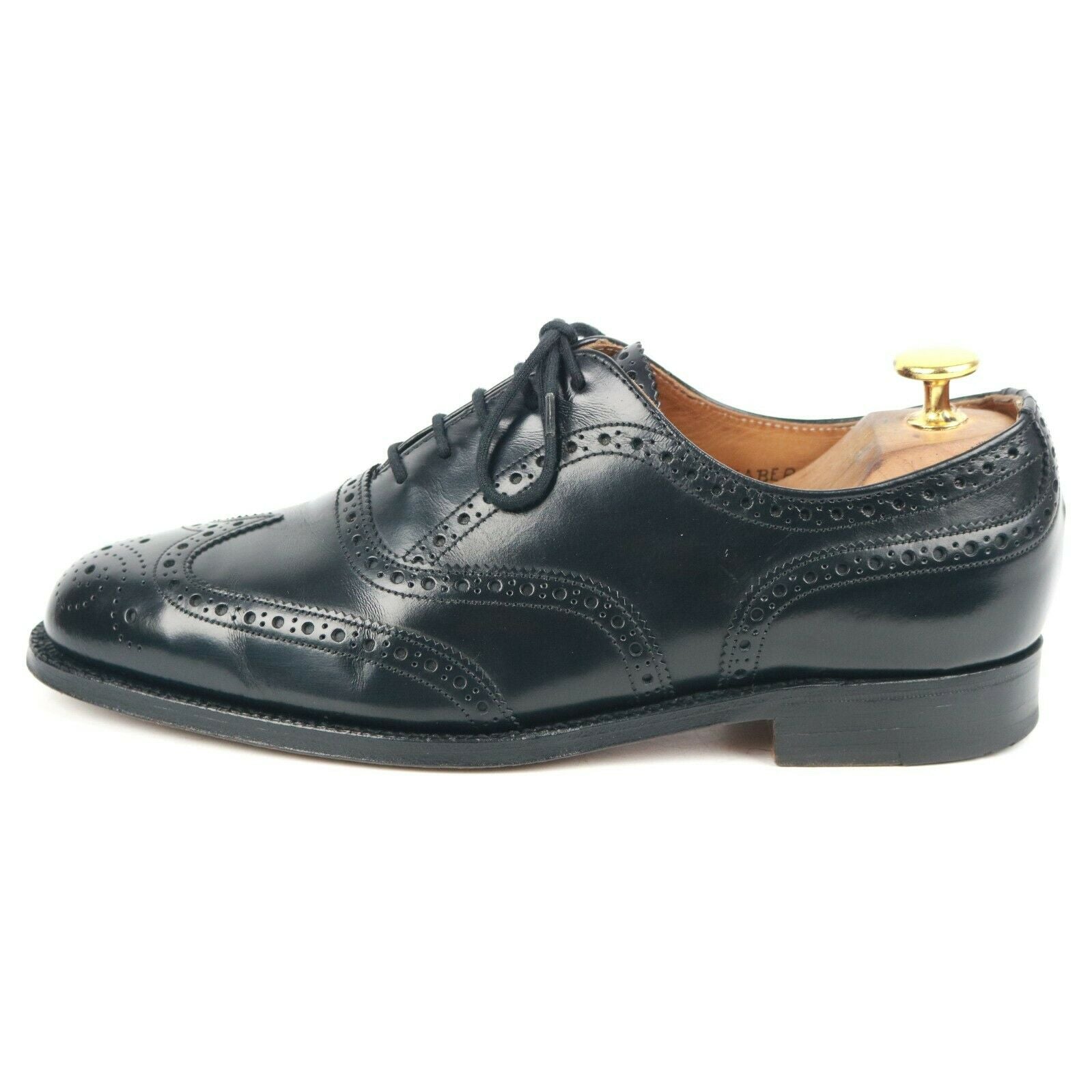 Jones Taber brogues cuir noir pointure UK 6