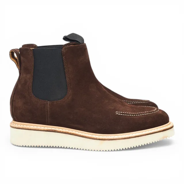 Easymoc Easy Chelsea bottines chelsea daim marron UK 7