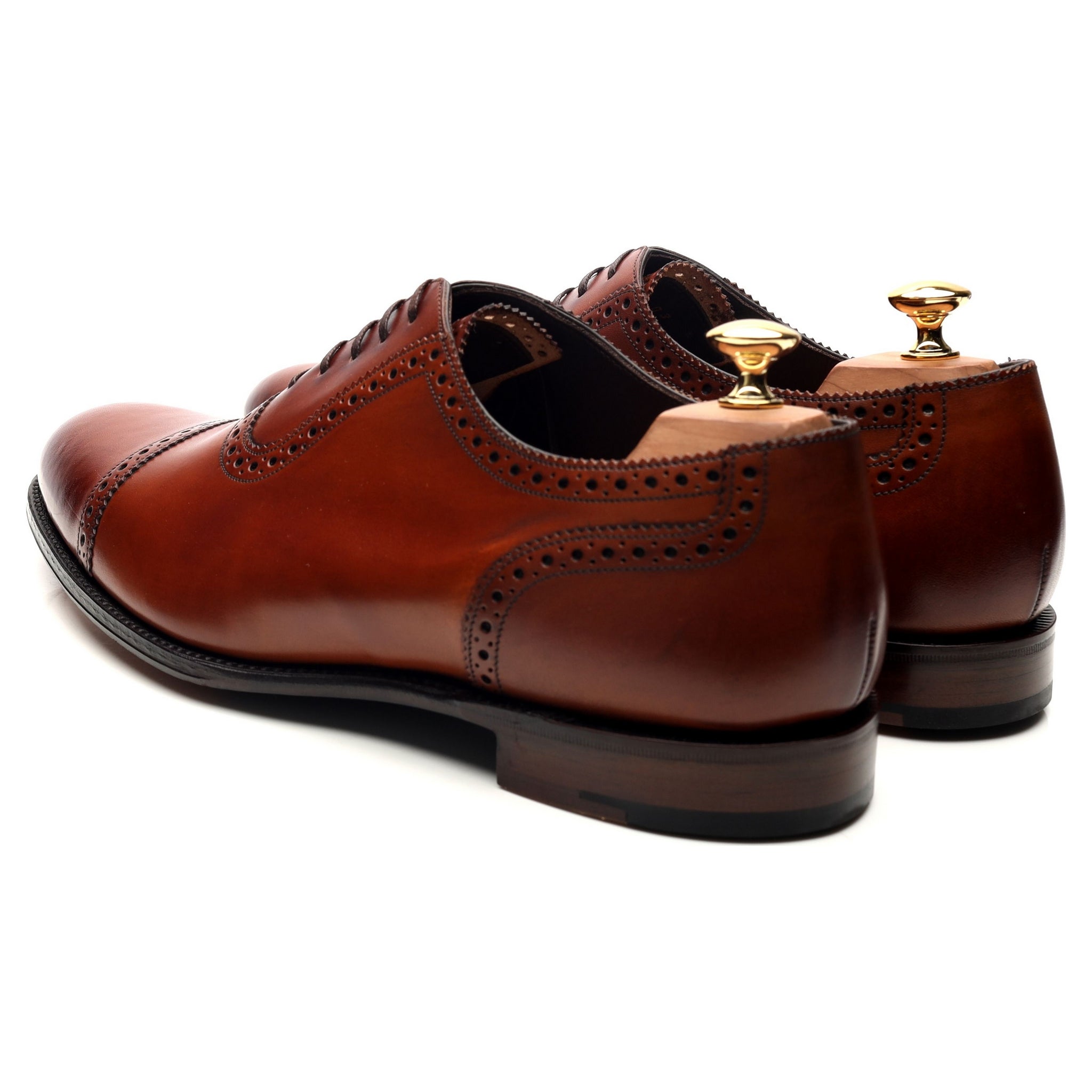 Loake 1880 Trinity richelieus cuir marron UK 10.5