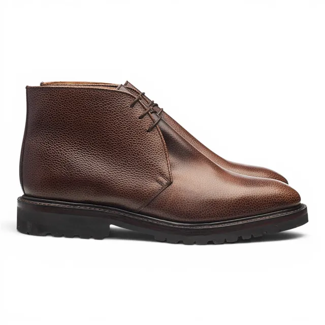 Paul Sargent Mendip bottines chukka grain marron 10