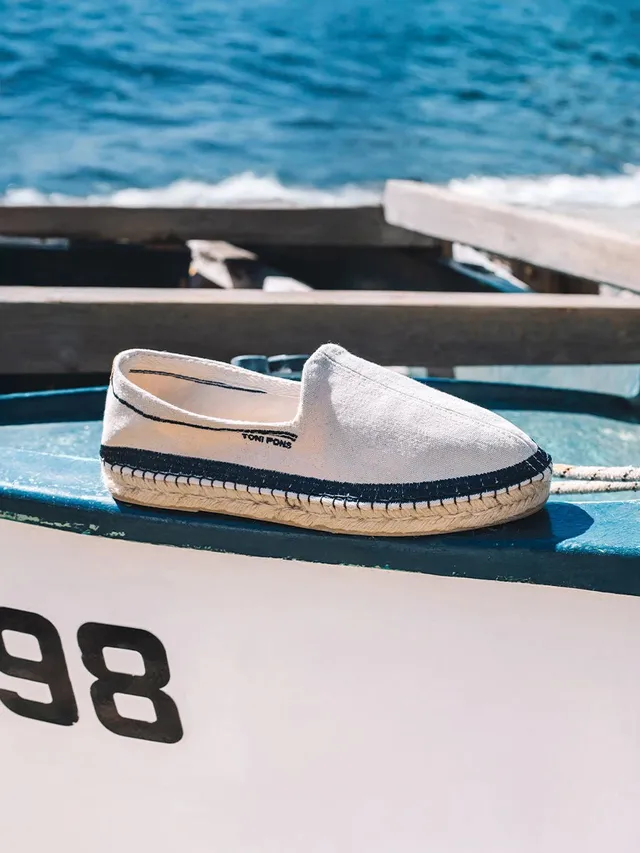 Toni Pons Treumal espadrille toile brodée homme