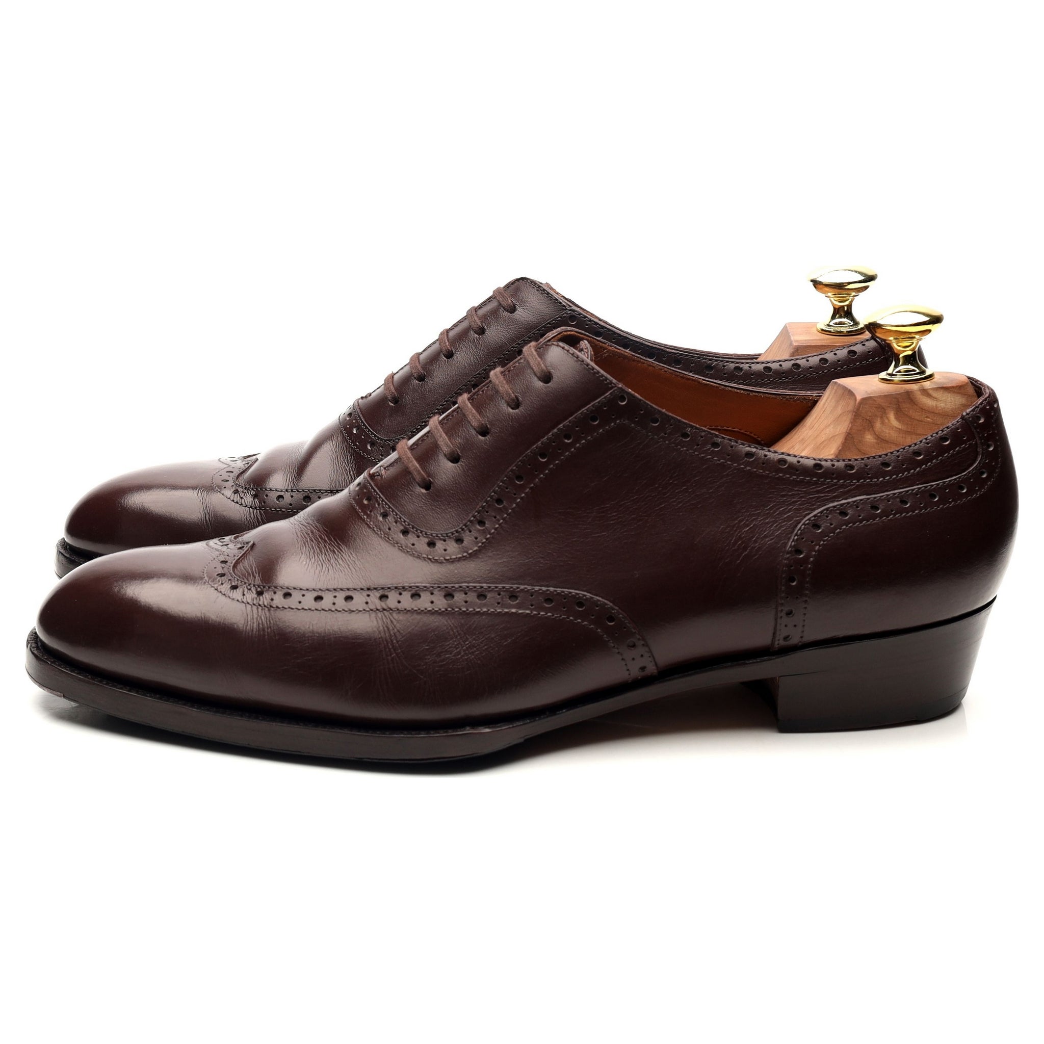 Oct. Tenth Adelaide richelieu brogue cuir marron 7.5 UK