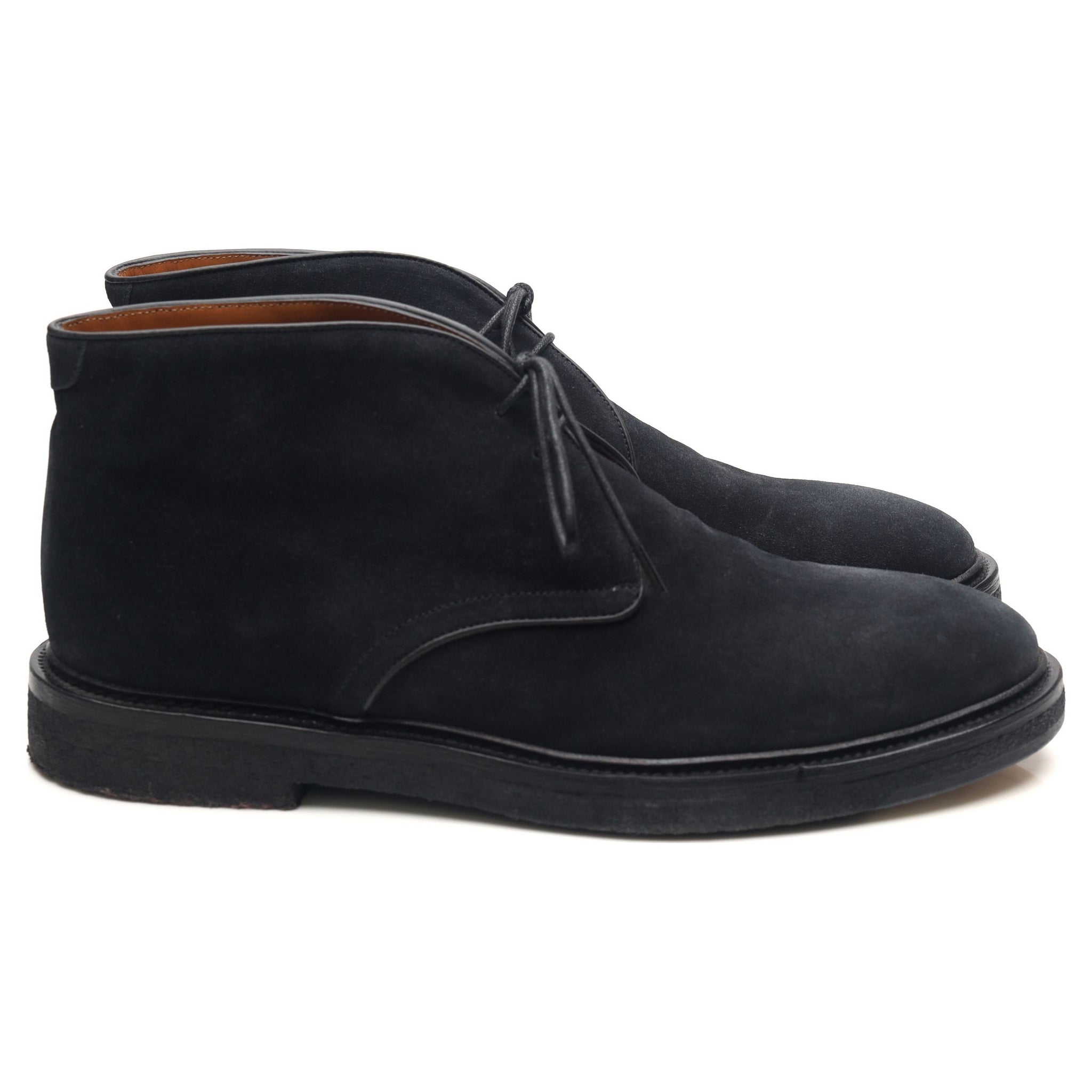 Mr P. chukka boots suède bleu marine UK 8.5