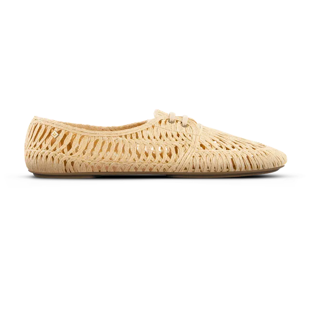 Rivieras Jazz Lacet Raphia espadrilles naturel