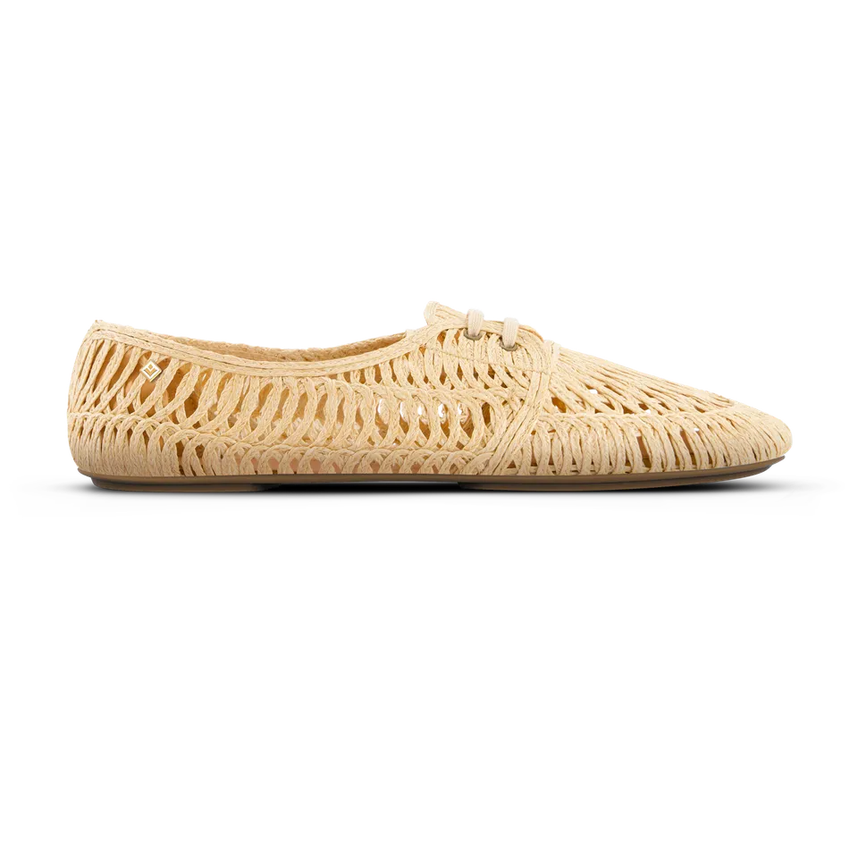 Rivieras Jazz Lacet Raphia espadrilles naturel