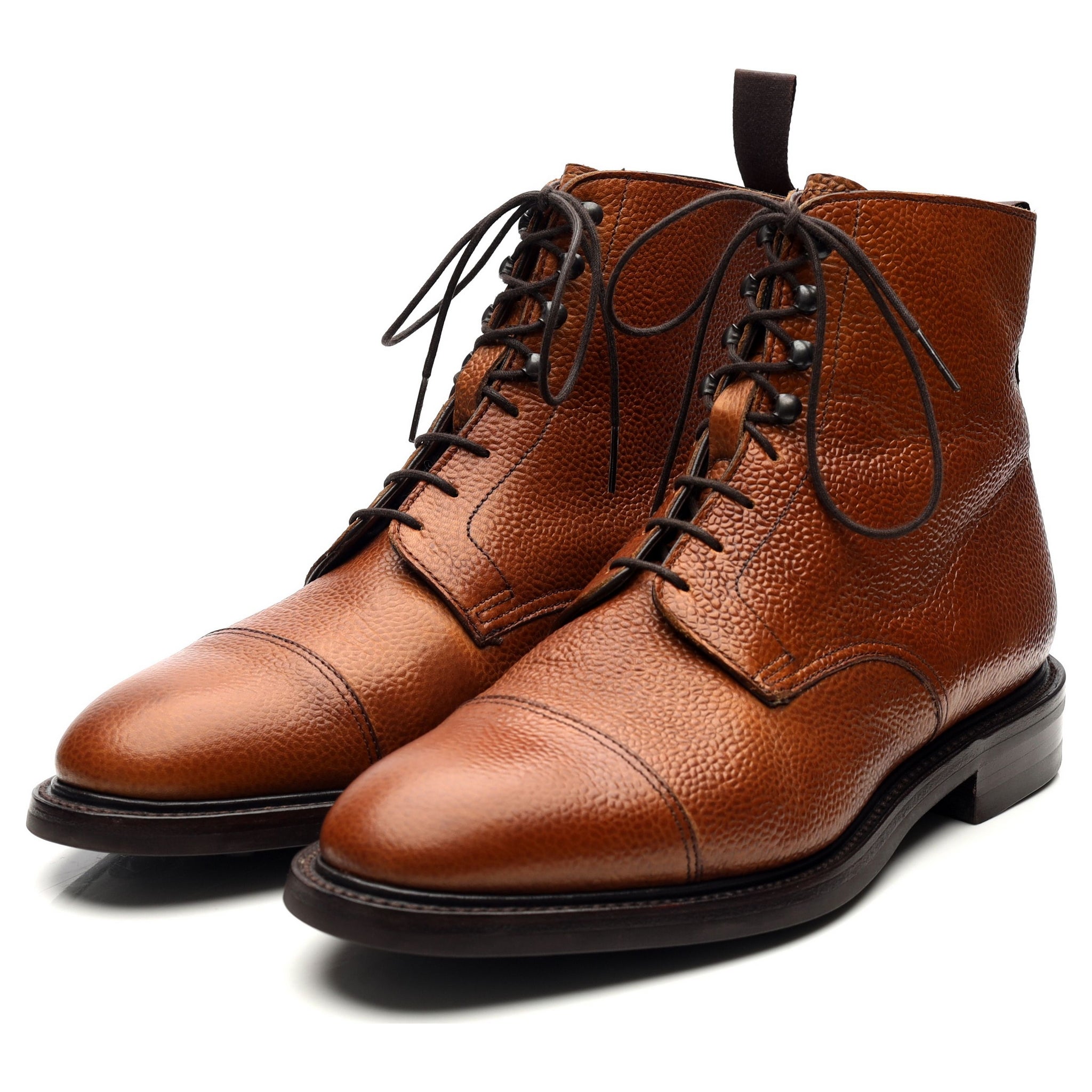 George Cleverley Taron bottines cuir marron 8.5 UK