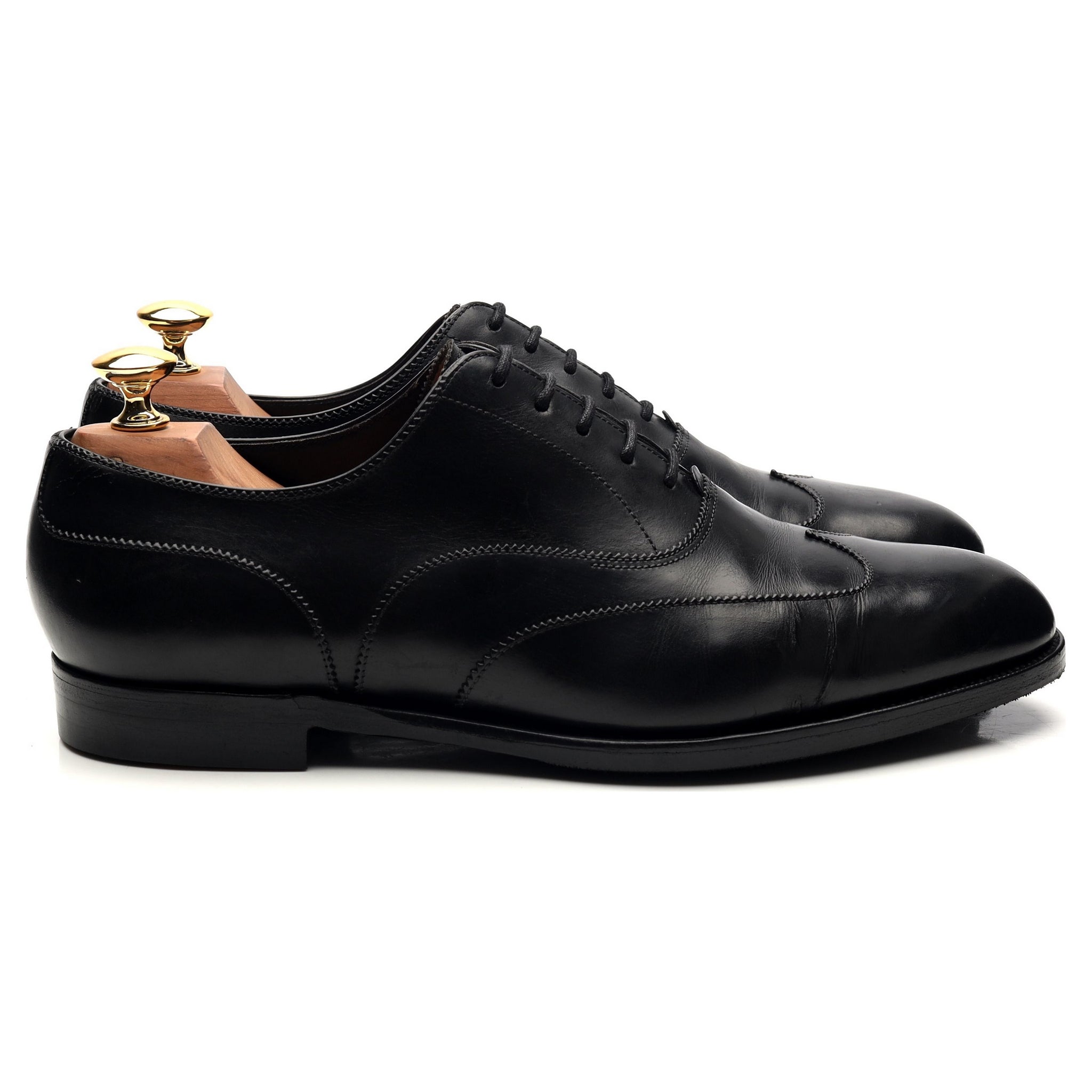 Edward Green Beaulieu richelieu cuir noir UK 7