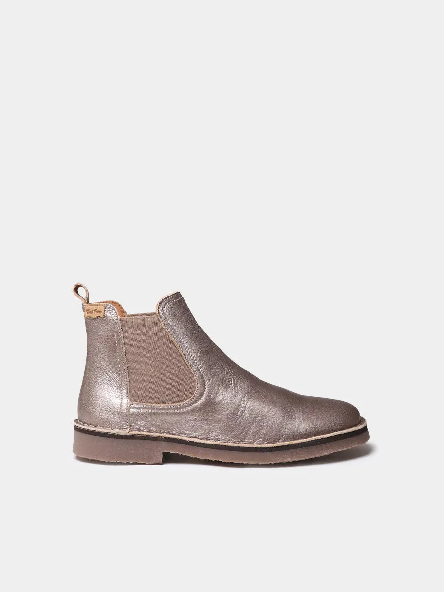 Toni Pons Isa-AT bottines femme cuir métallisé