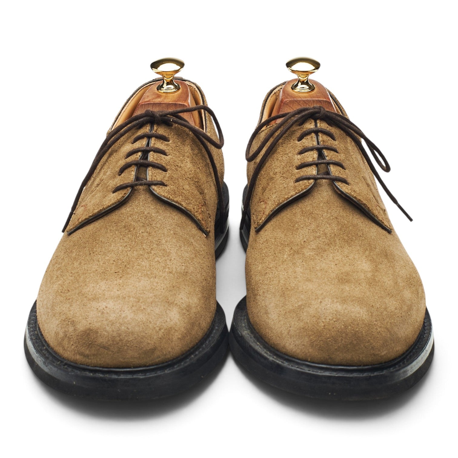 Church's Shannon Derby suède marron clair UK 10,5
