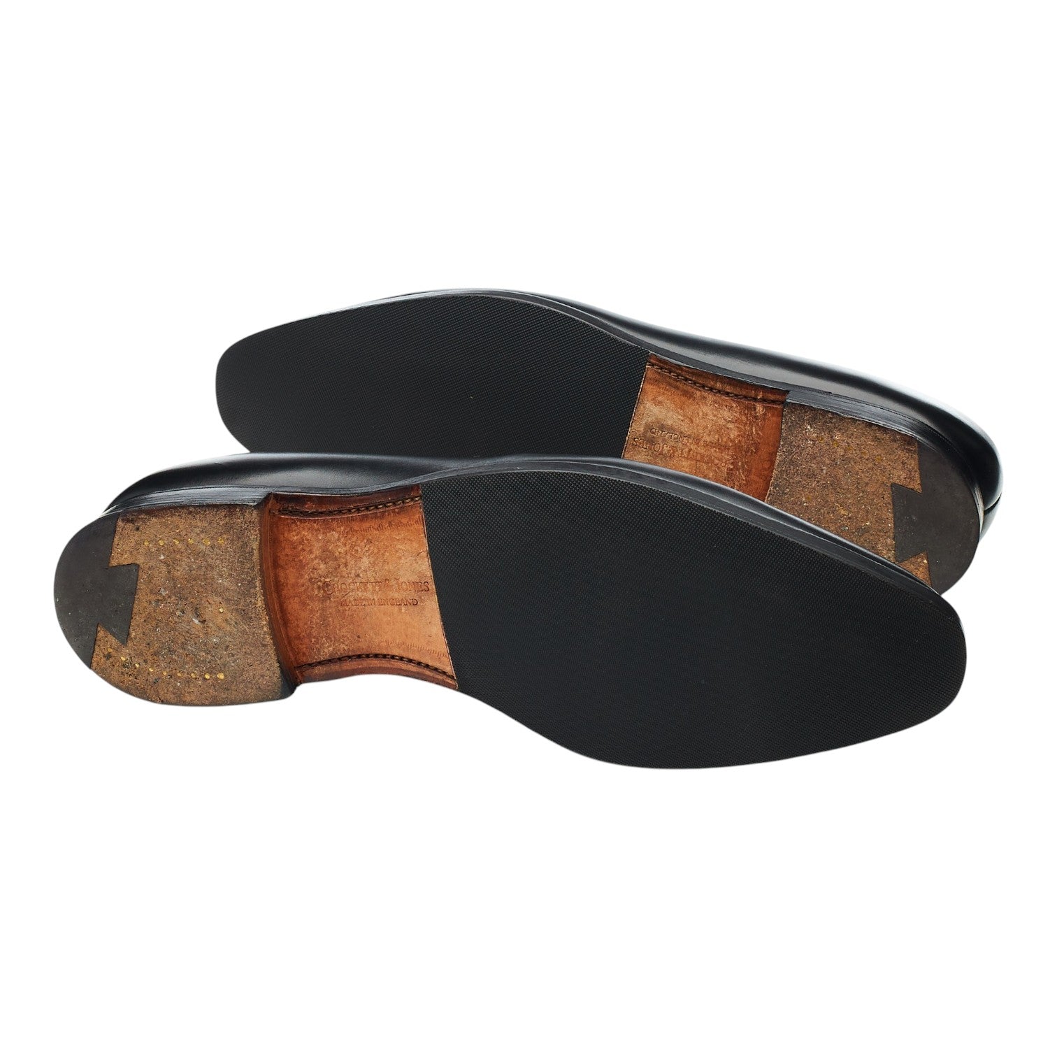 Crockett & Jones Merton mocassin cuir noir UK 8