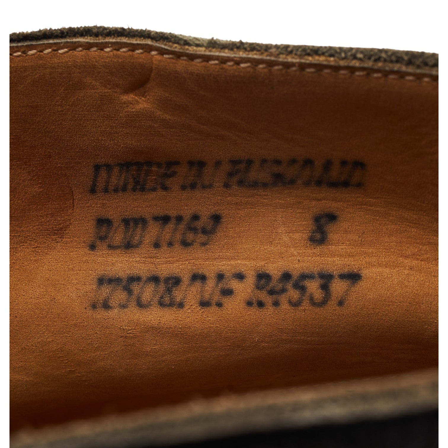 Cheaney Boots chukka cuir grainé marron UK 8