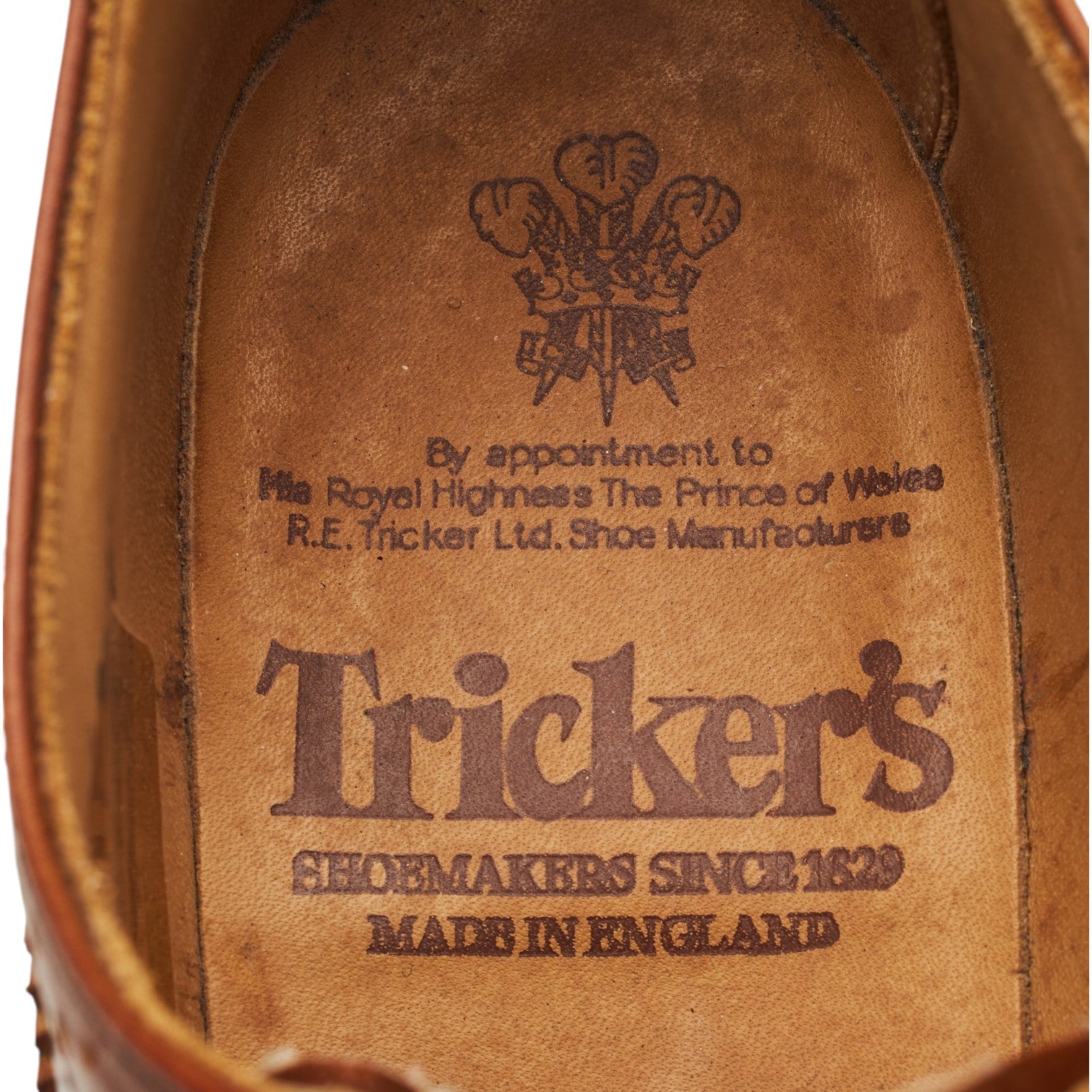 Tricker's Anne derby cuir marron pointure UK 6