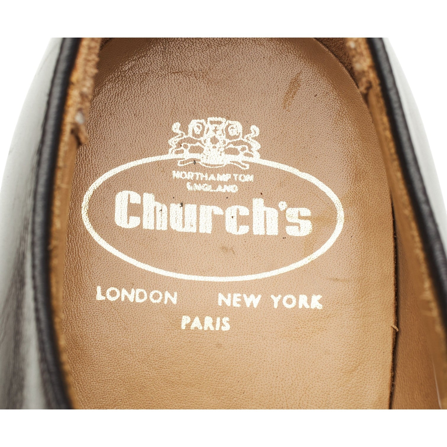 Church's Chapel derbies cuir marron foncé UK 9