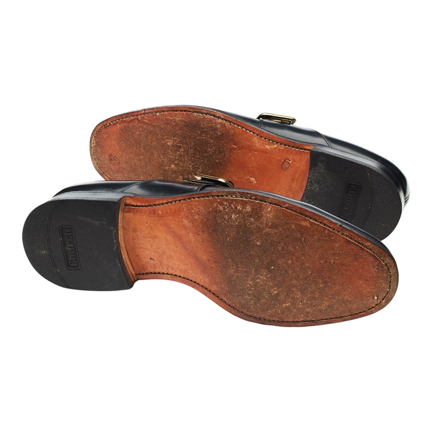 Church's Danube monk strap cuir noir UK 8