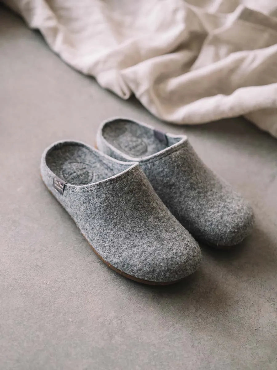 Toni Pons Mona-FR mules feutre recyclé gris femme