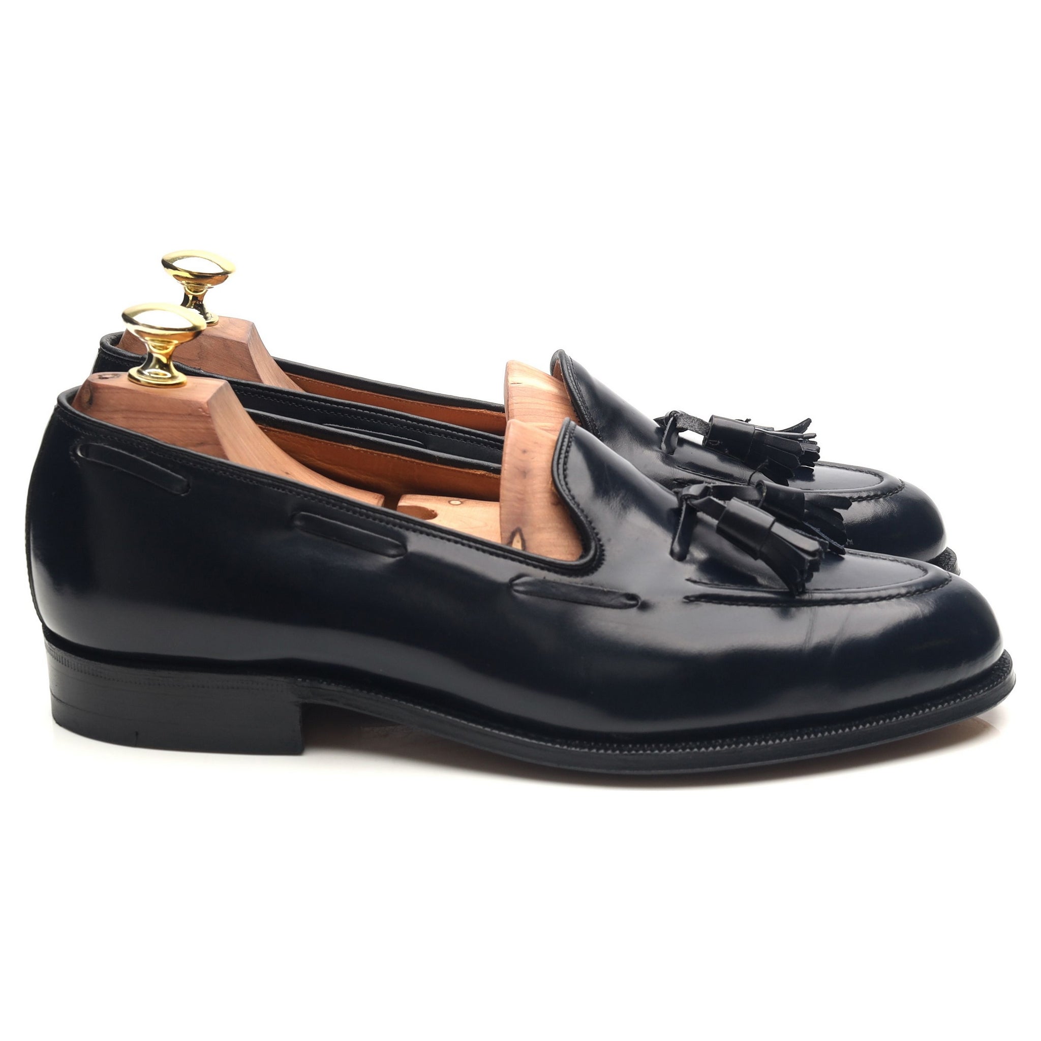 Church's Keats II mocassins cuir bleu UK 7.5