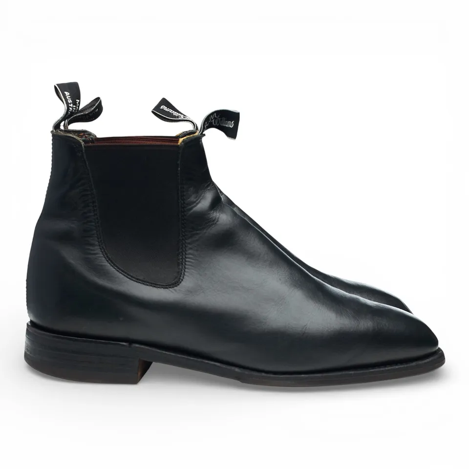 R.M. Williams Comfort Craftsman boots chelsea noir UK 10