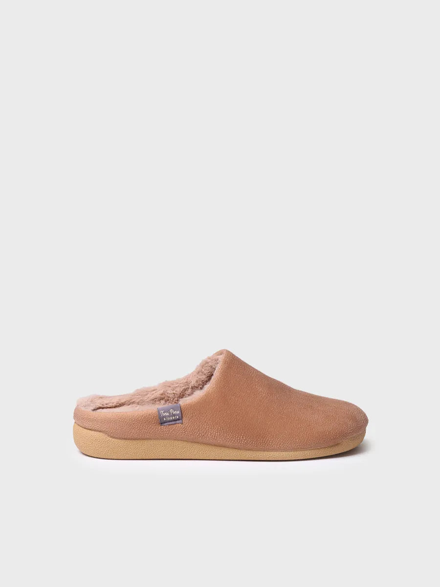 Toni Pons Noti-BD chausson tissu homme camel