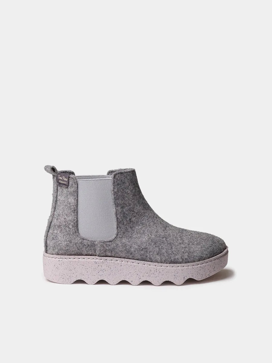 Toni Pons Jara-FR chaussons montants feutre recyclé 3,5 cm