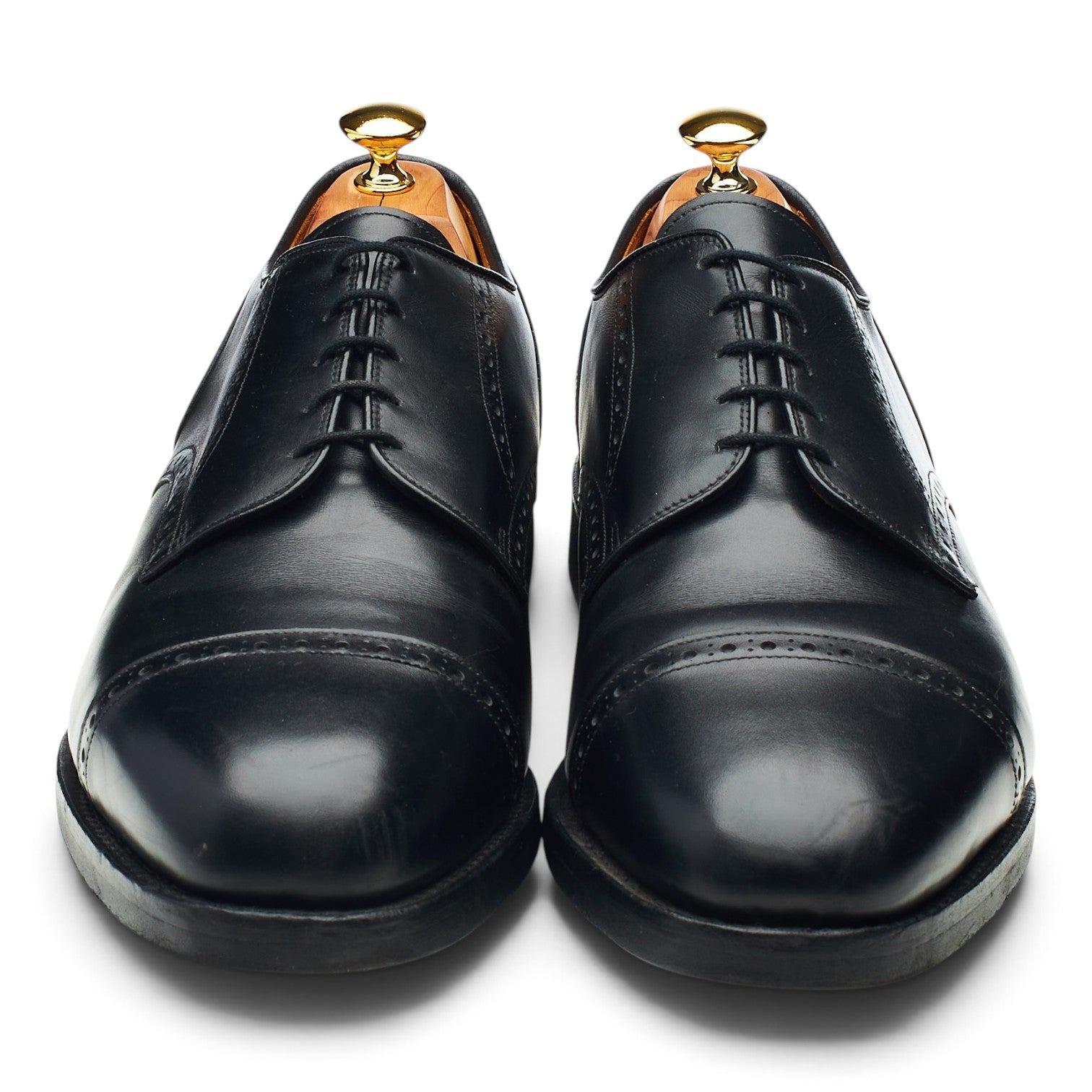 Allen Edmonds Benton derby cuir noir UK 11,5