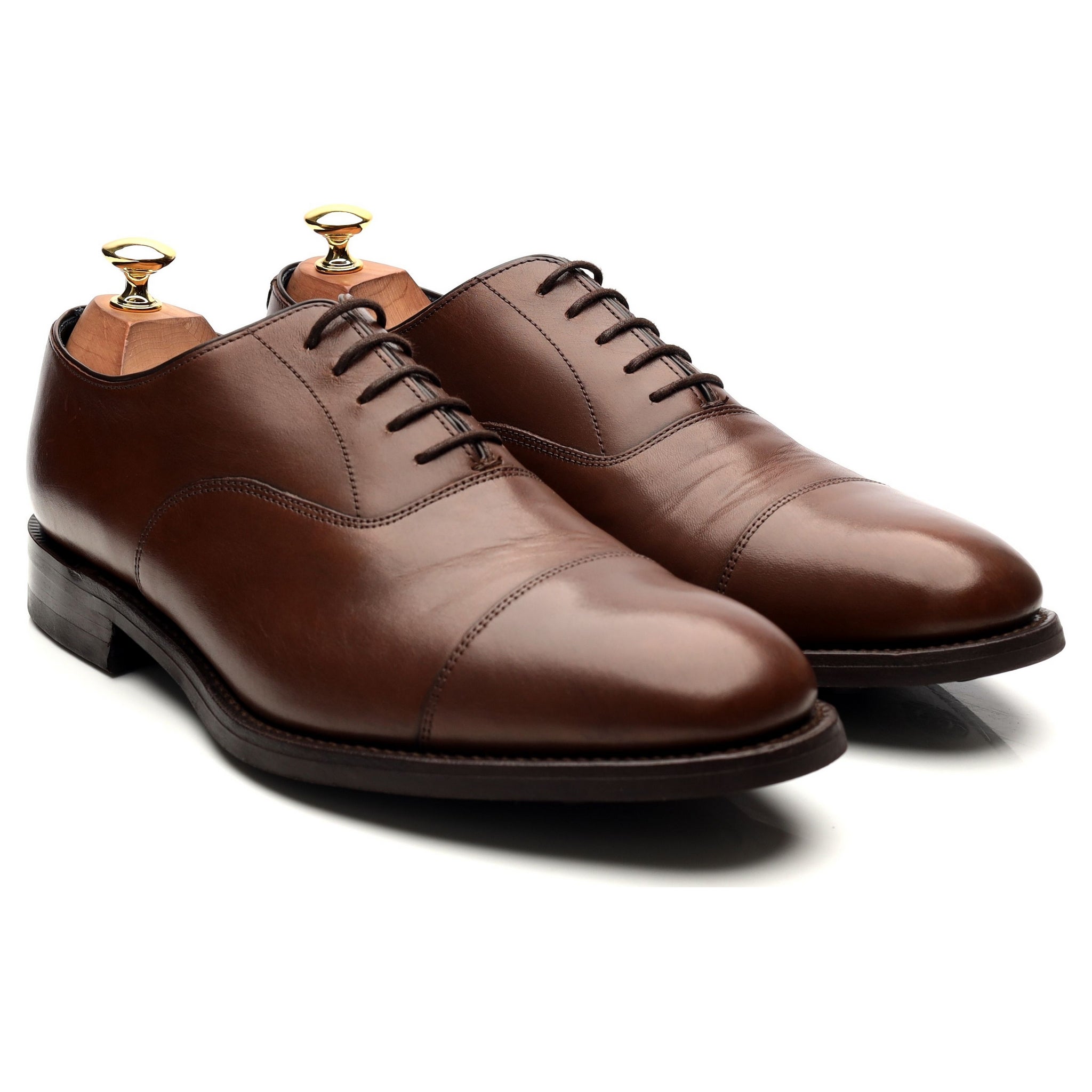 Herring Knightsbridge chaussures oxford marron UK 9.5 cuir