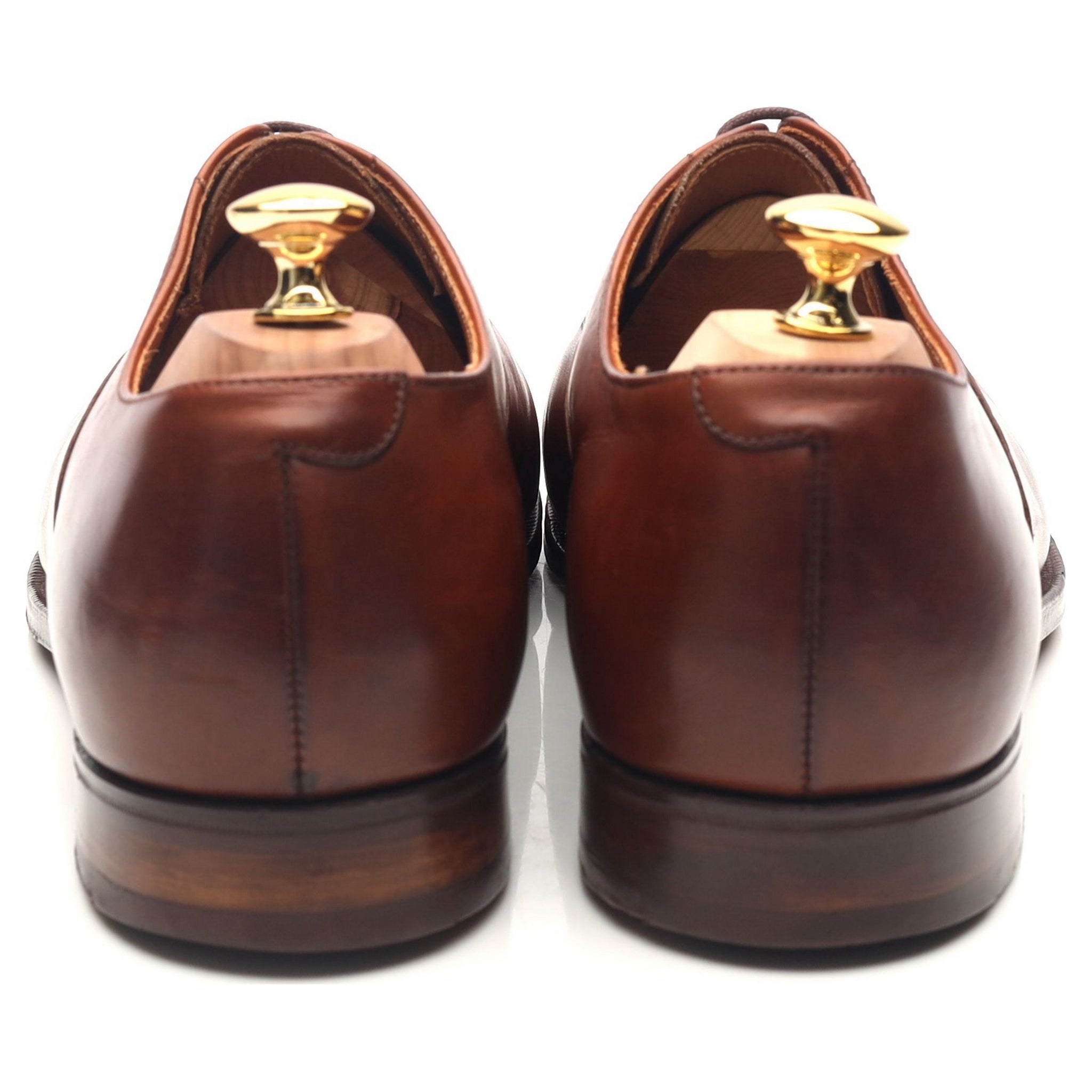 Ralph Lauren richelieu brogue cuir marron UK 10.5