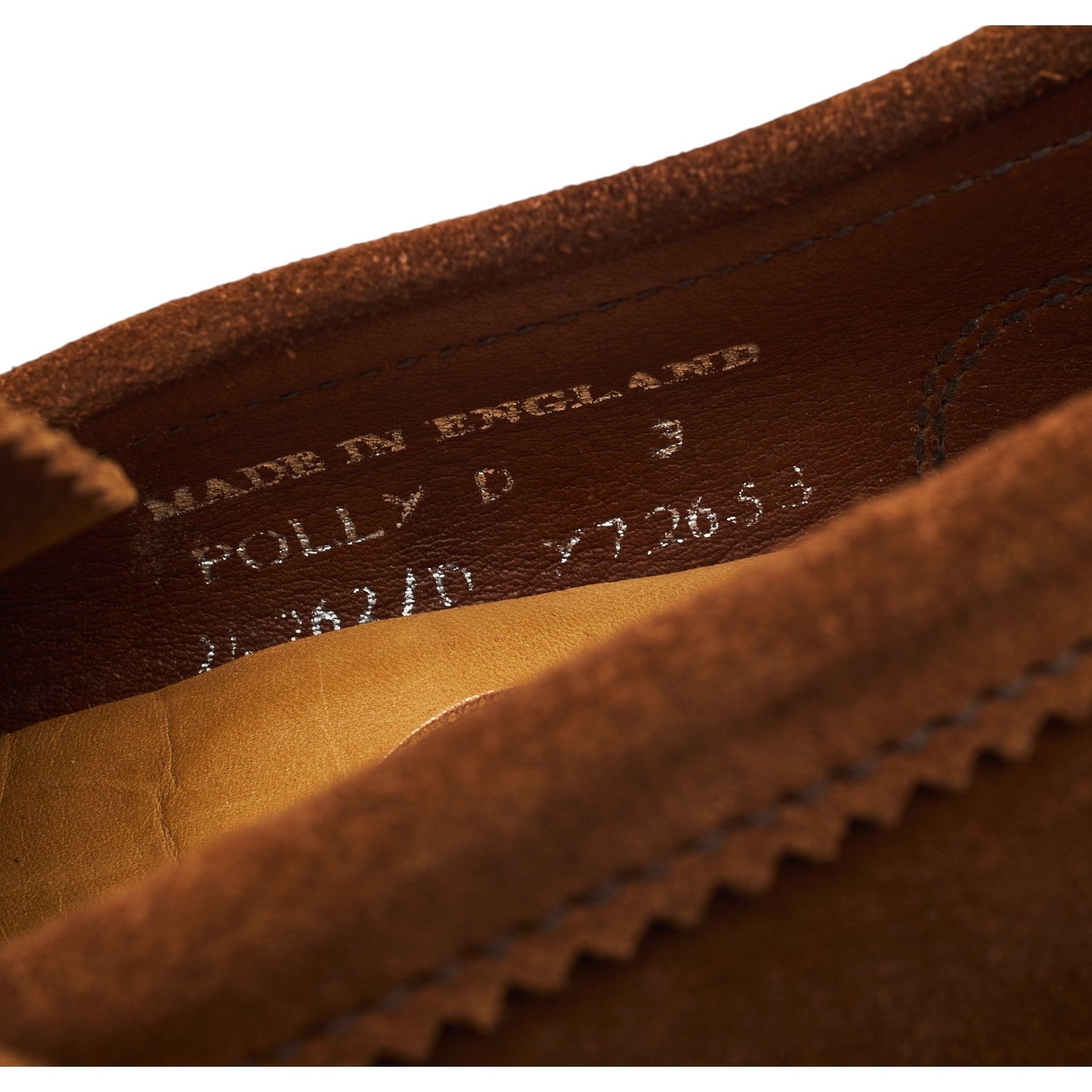 Cheaney Polly mocassins daim marron femme UK 3