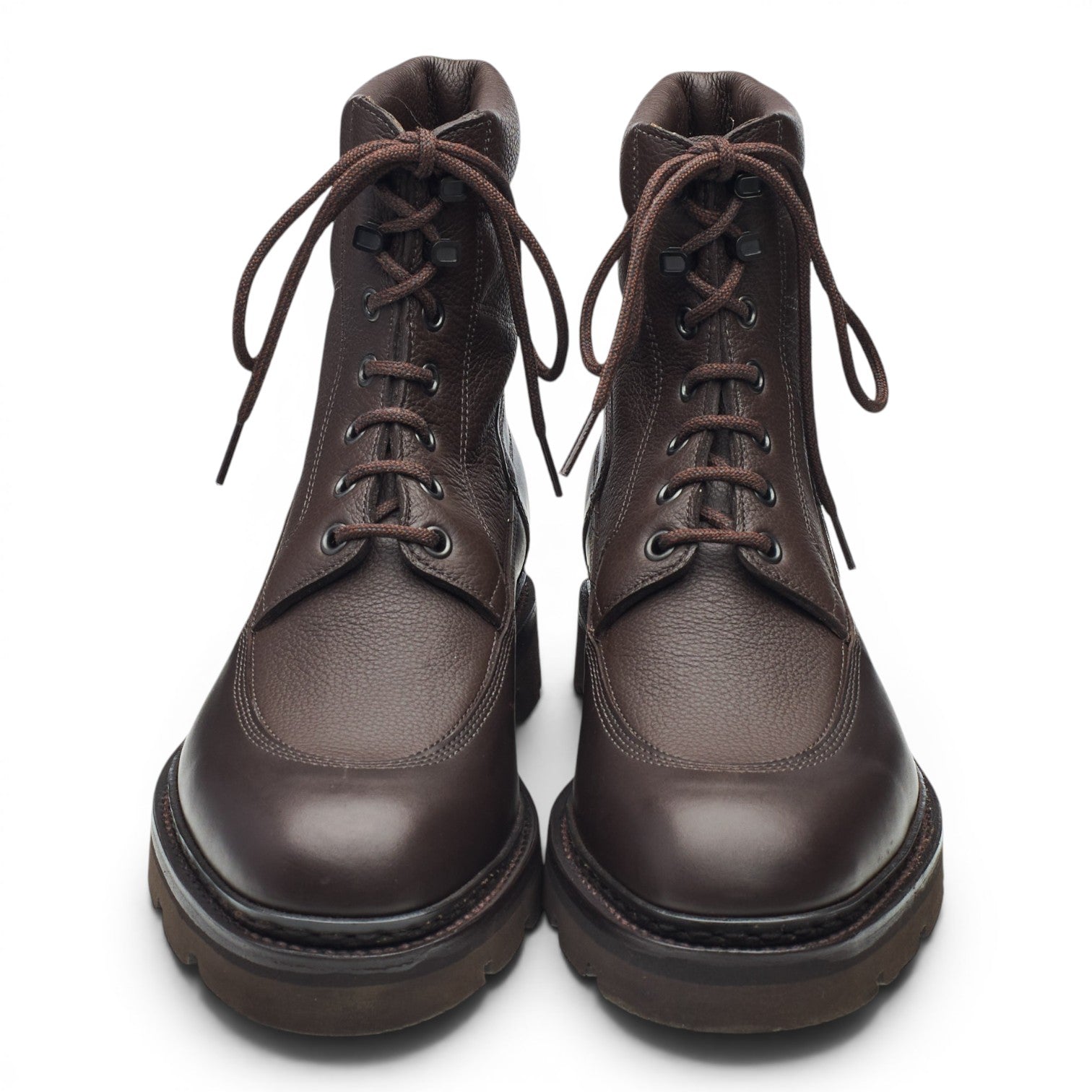 John Lobb Peak boots cuir marron UK 6