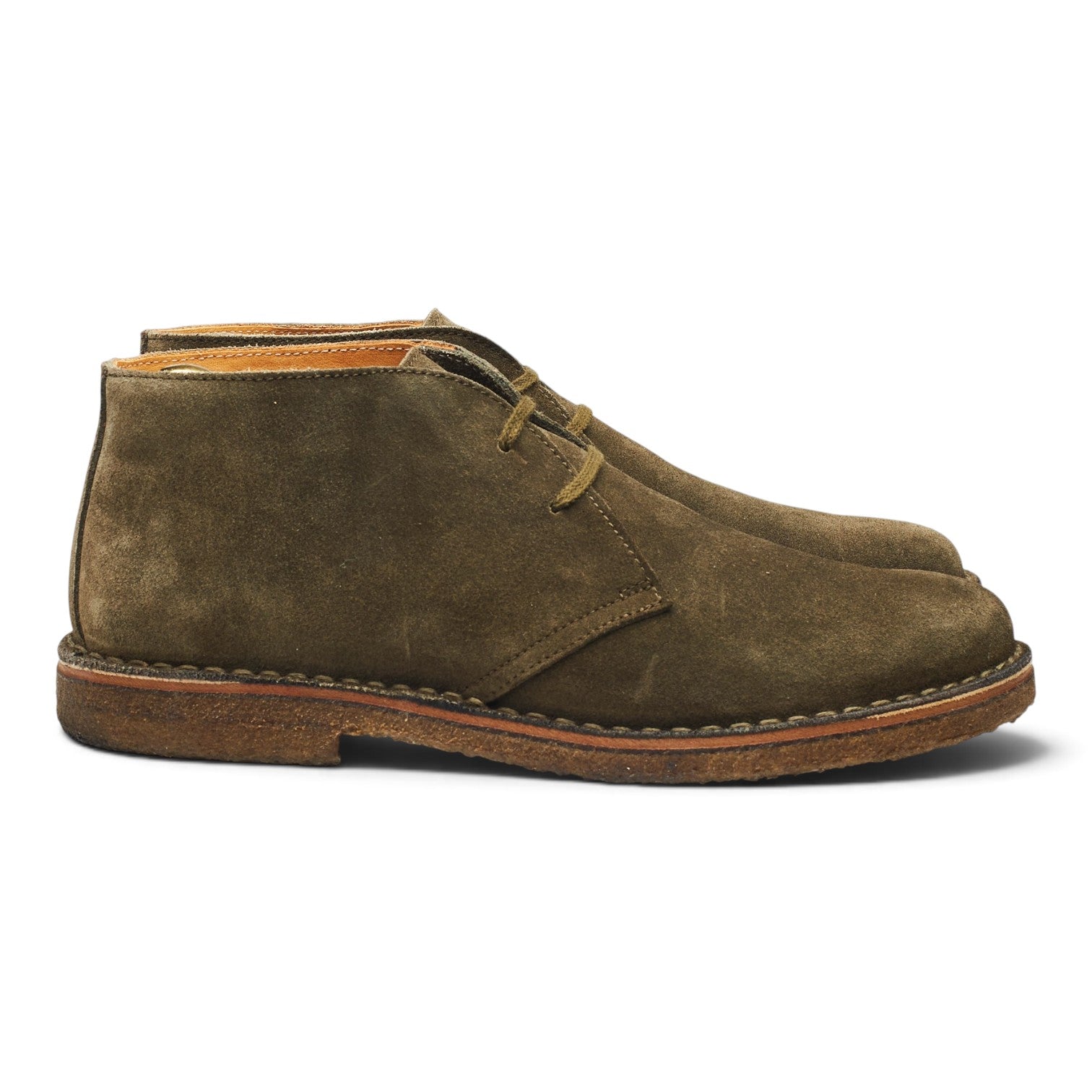 Astorflex Greenflex chukka boots daim vert UK 8