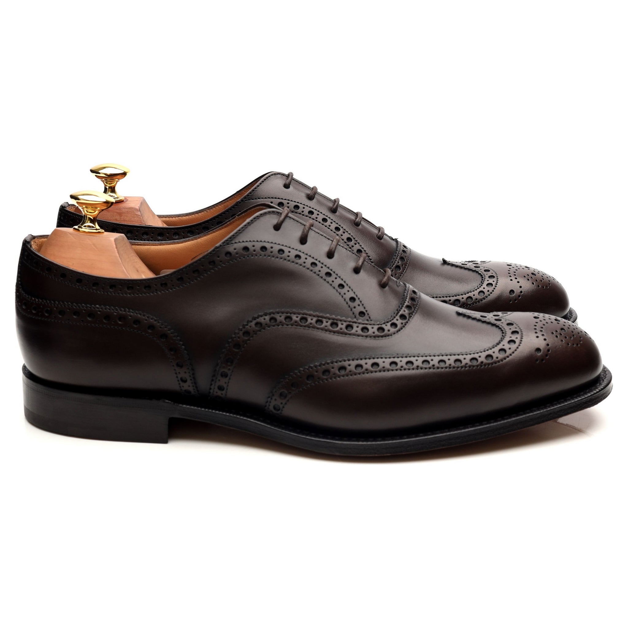 Church's Chetwynd derbies cuir marron UK 9