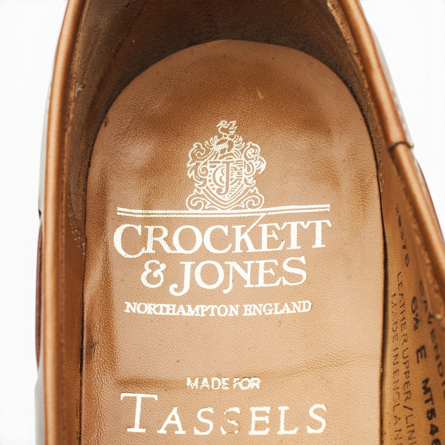 Crockett & Jones Cavendish 2 mocassin cordovan whisky UK 6.5