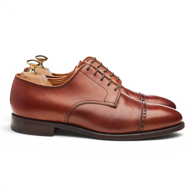 Crockett & Jones Draycott derbies cuir marron UK 6