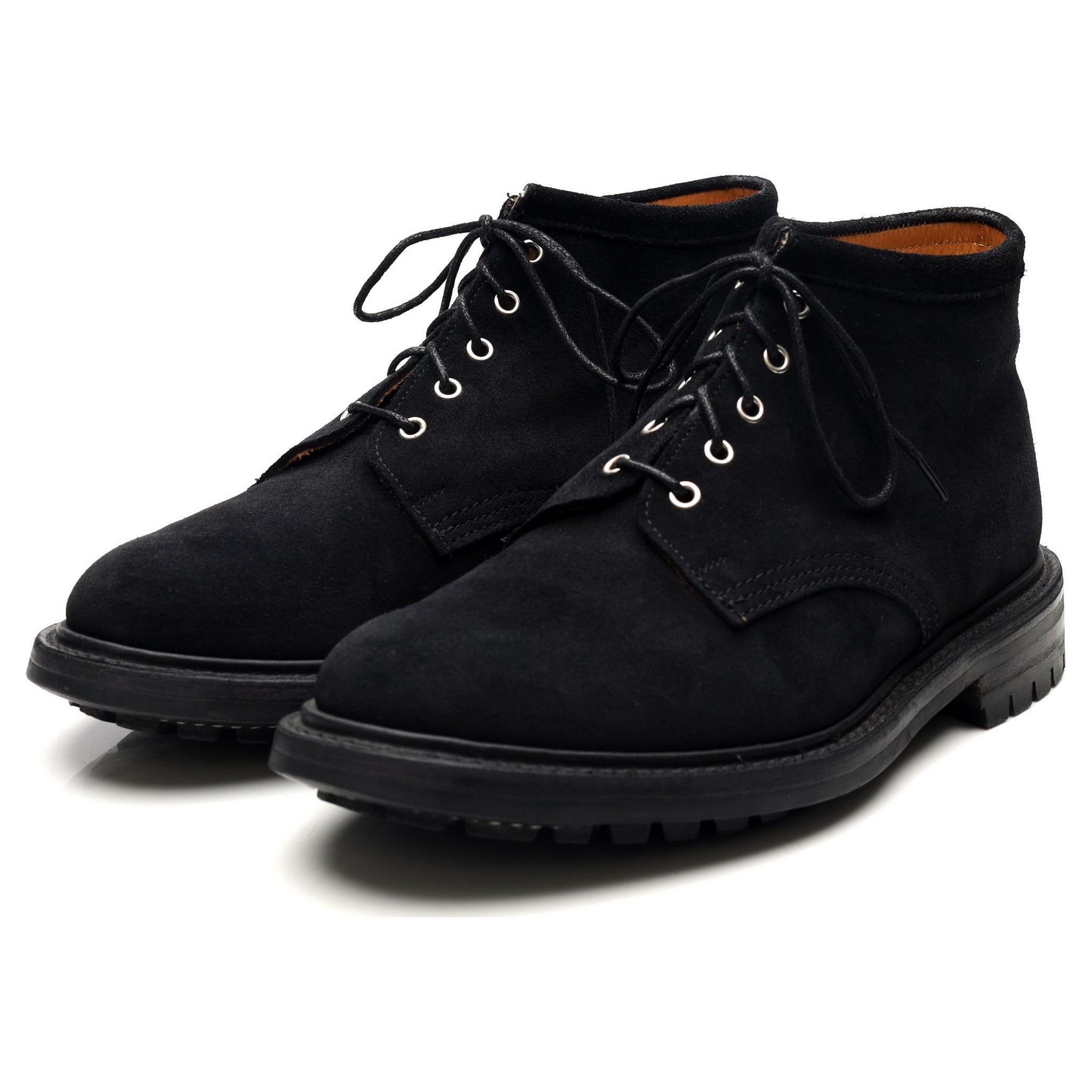 Margaret Howell bottines suède noir UK 8