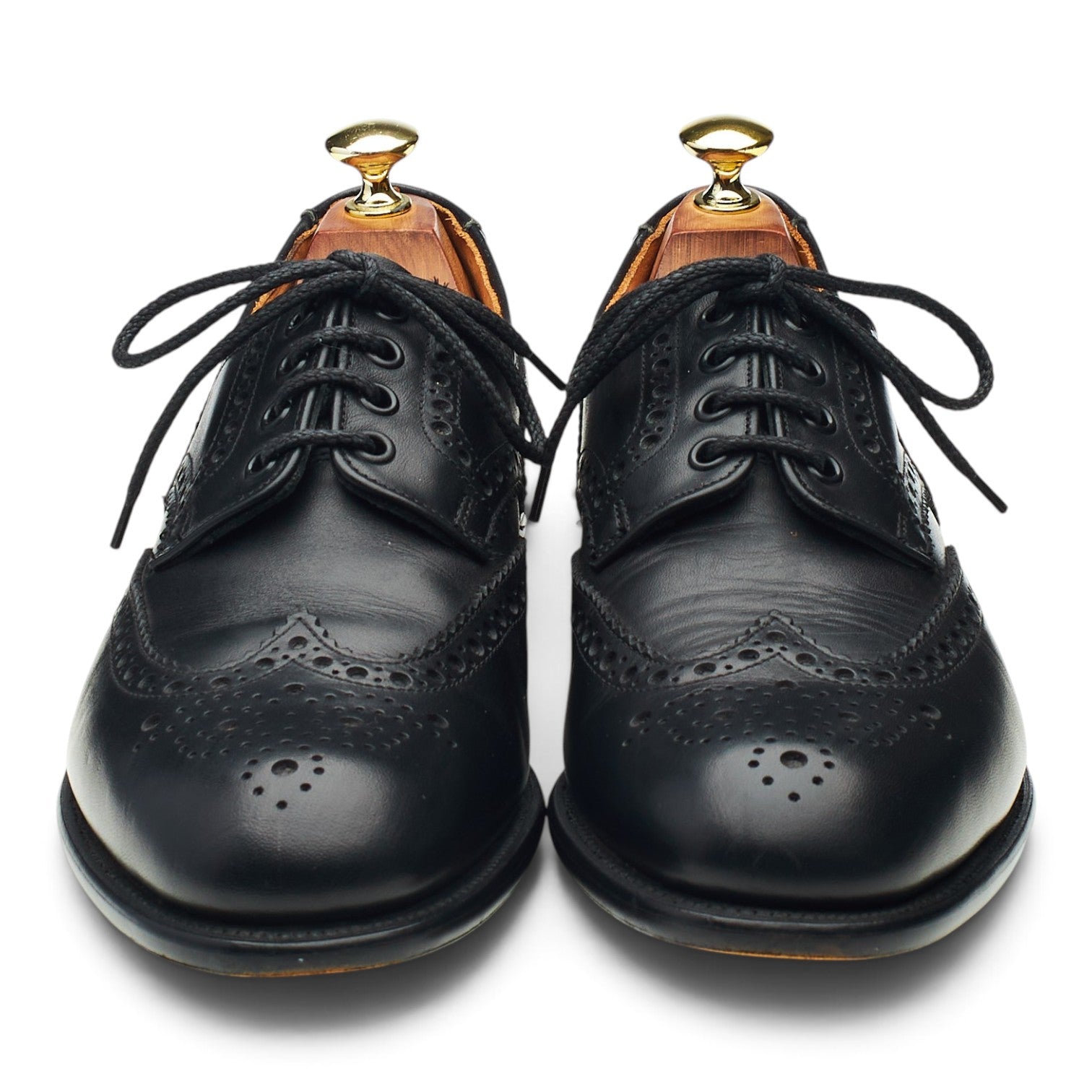 Alfred Sargent Appleby Derby cuir noir pointure UK 7,5