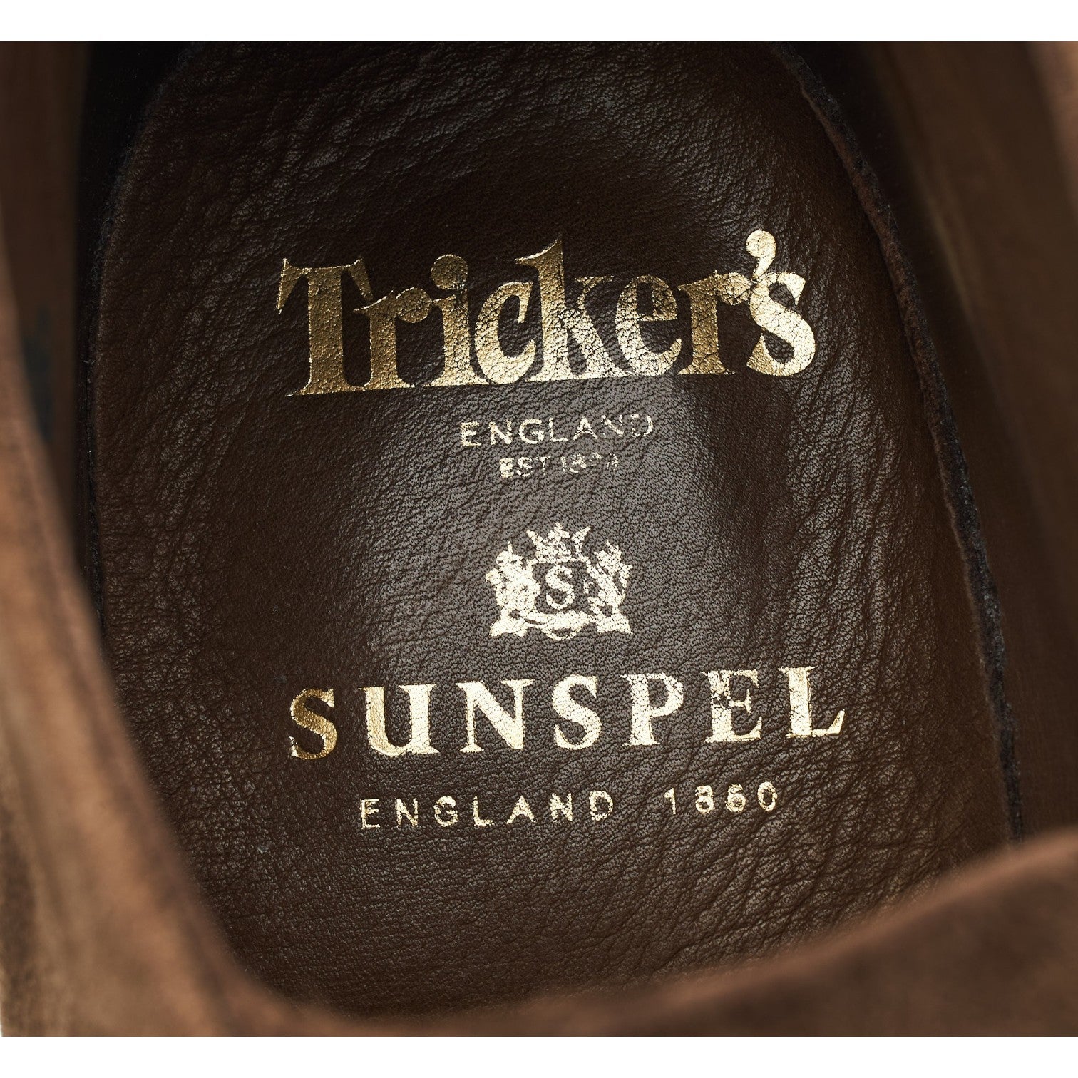 Tricker’s Winston bottines chukka daim marron UK 8