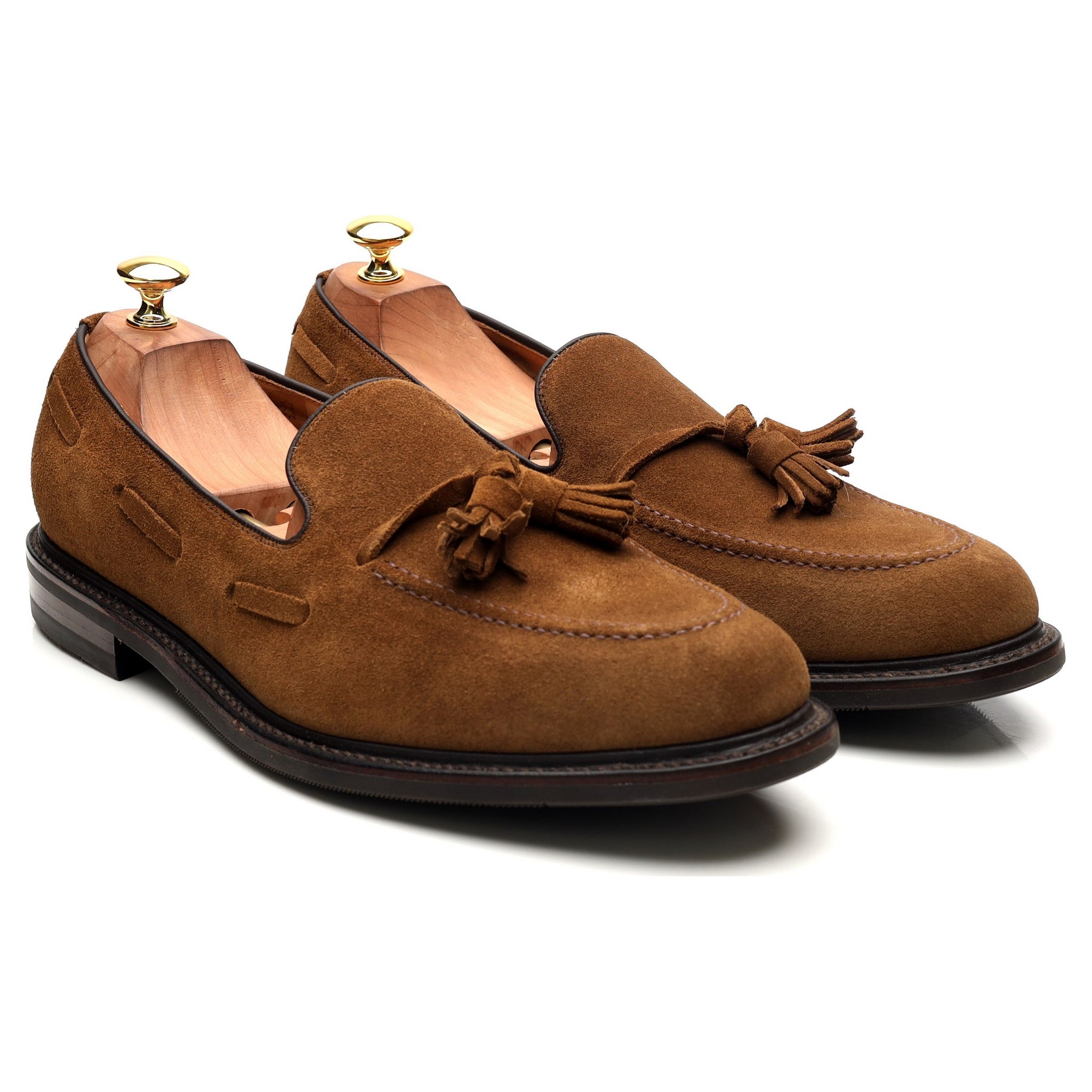 Loake 1880 Nottingham mocassins daim marron pointure UK 10.5