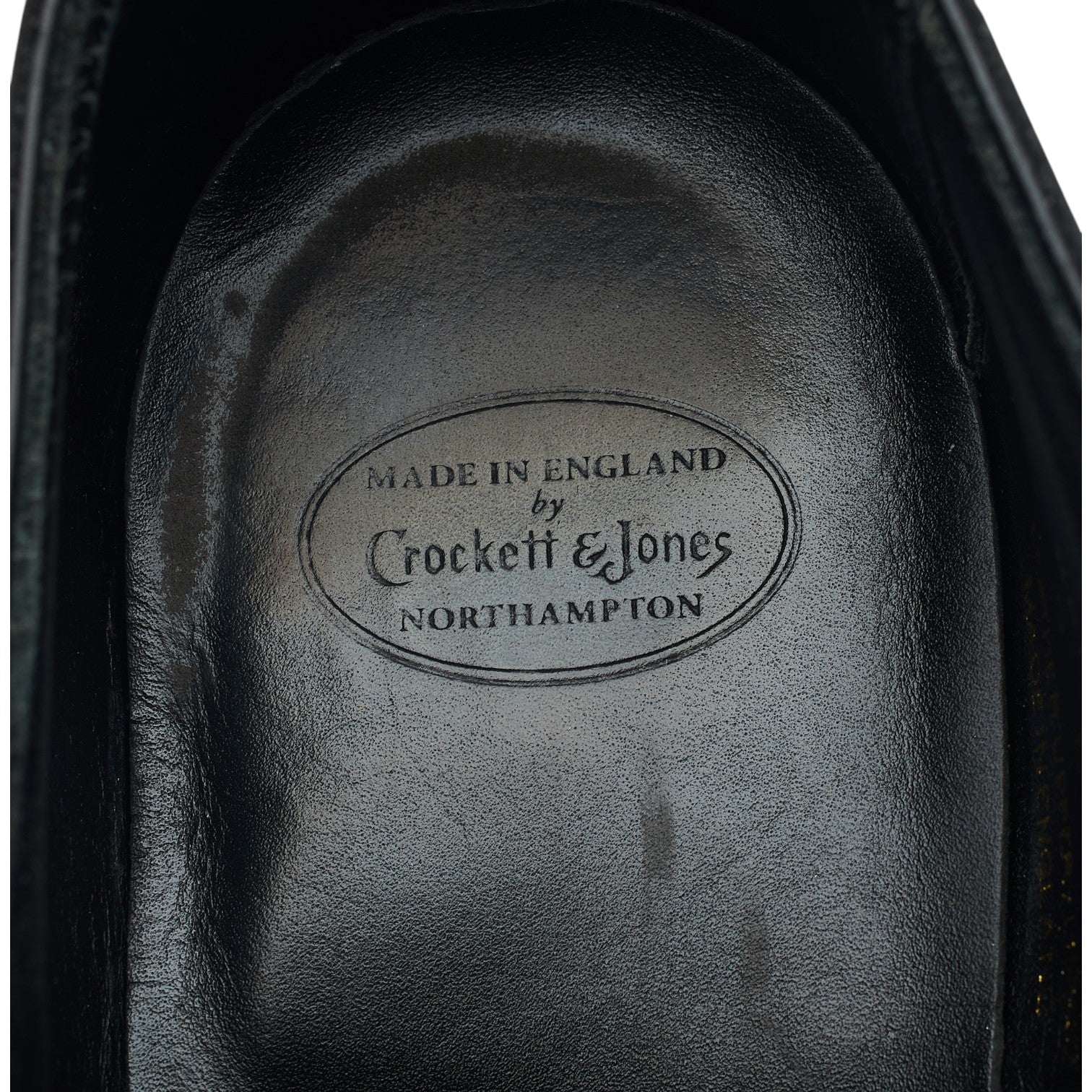 Crockett & Jones Belgrave richelieu cuir noir pointure UK 9