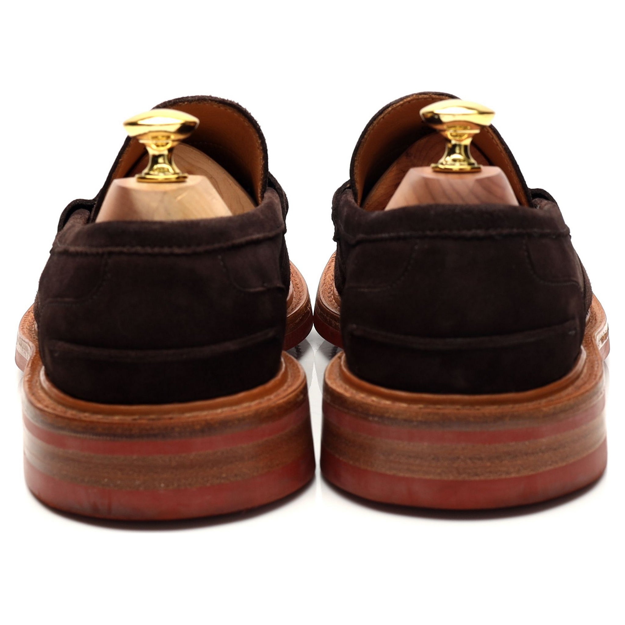Tricker's James mocassin daim marron UK 7