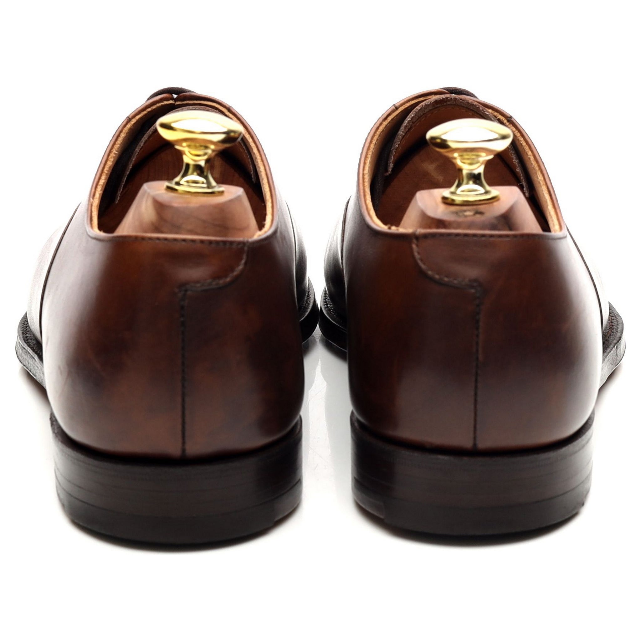 Crockett & Jones Hallam richelieu cuir marron UK 7