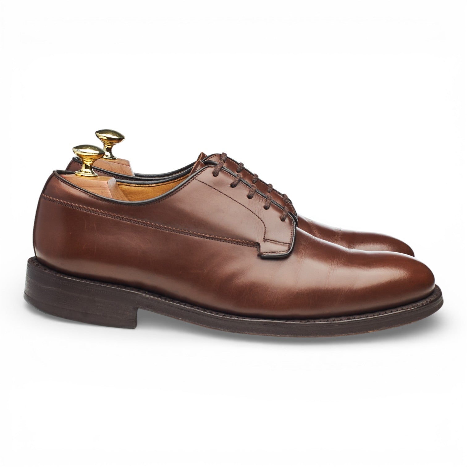 Church's derby bout droit cuir marron UK 7