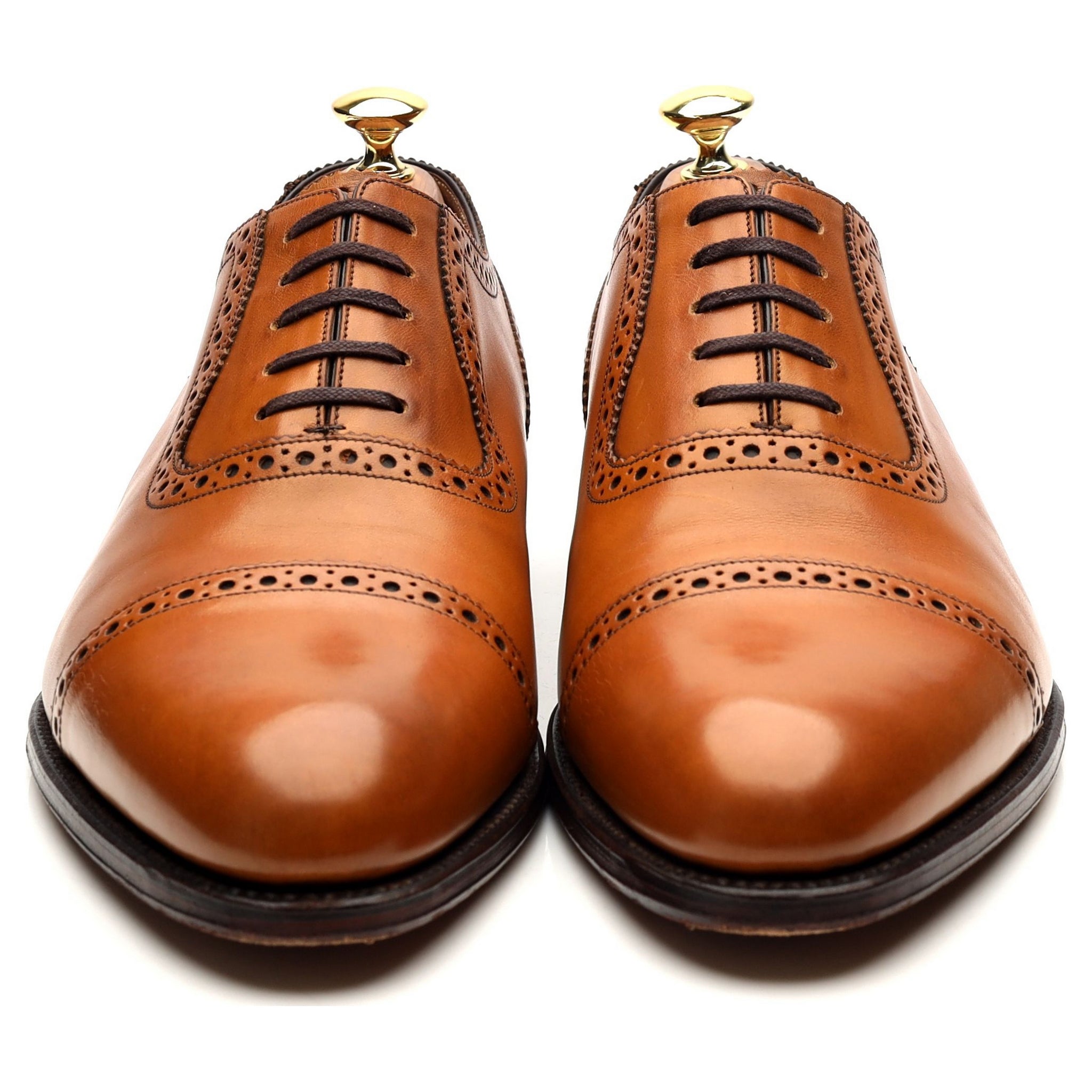 Loake 1880 Trinity oxford marron pointure UK 8.5 cuir