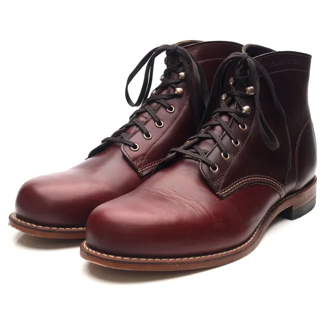 Wolverine 1000 Mile Evans Bottines cuir bordeaux UK 9.5