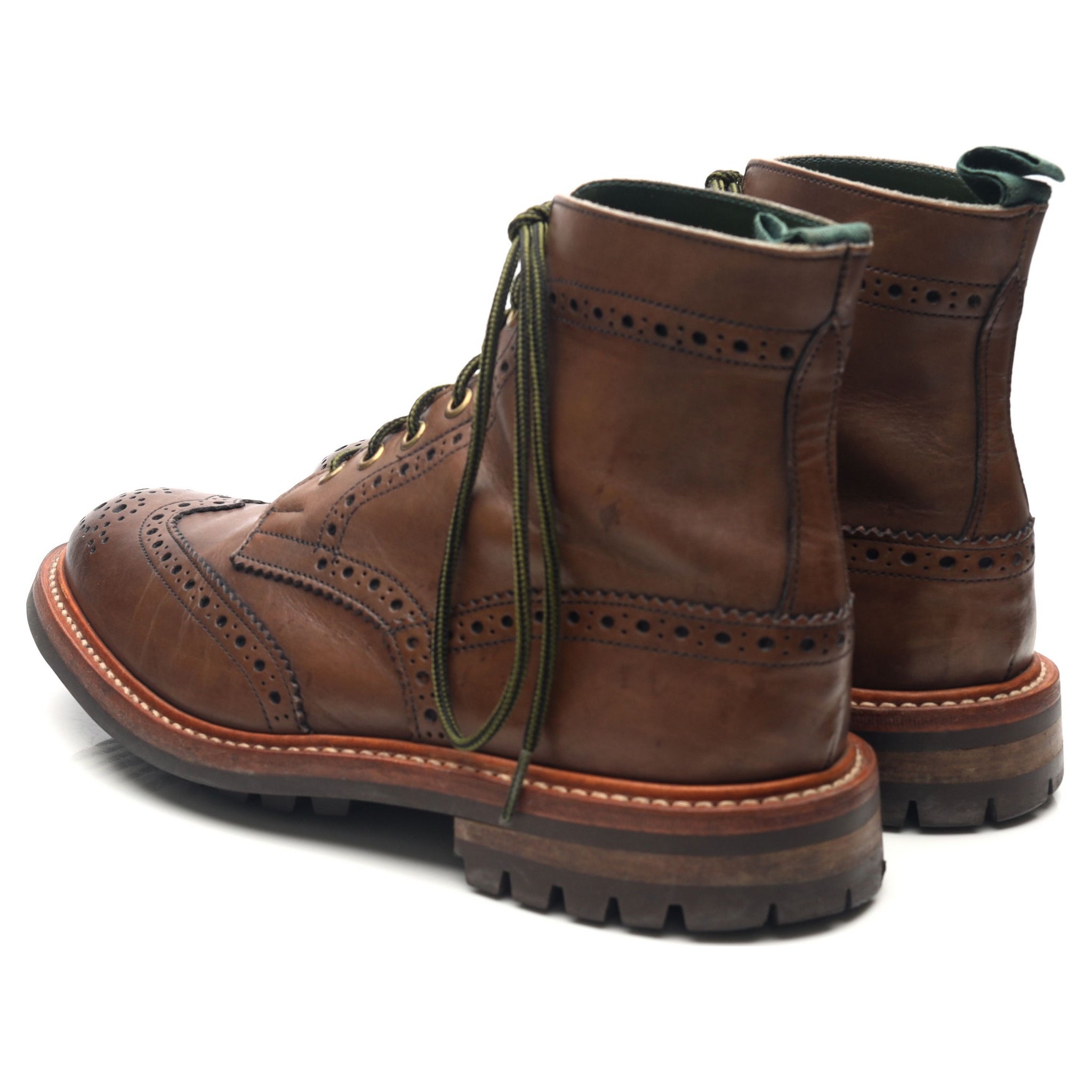 Tricker's Stow boots cuir marron UK 7.5