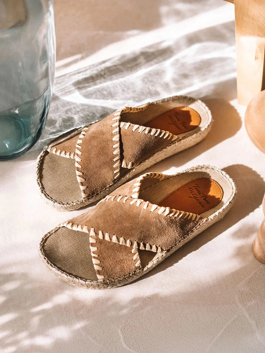 Toni Pons BALI-SD sandales cuir croisées jute