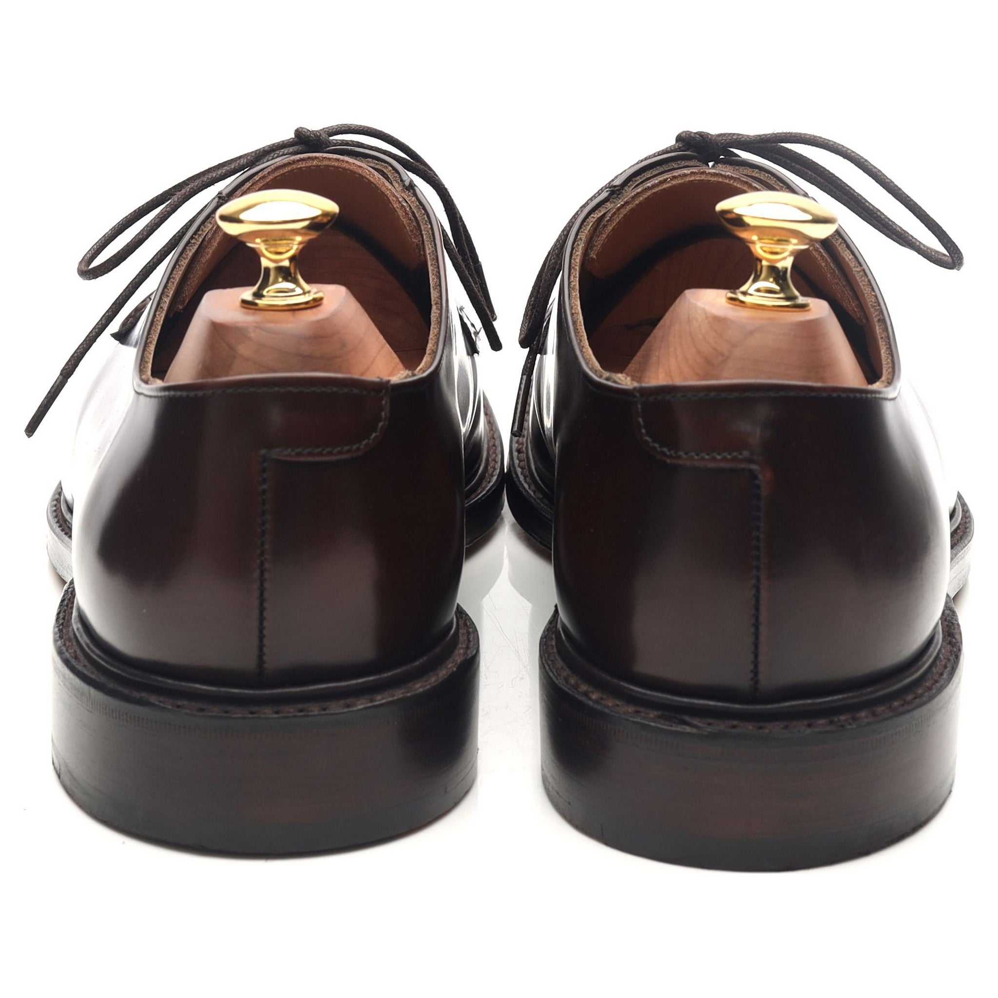 Cheaney Charles derby cuir foncé marron UK 9.5 F