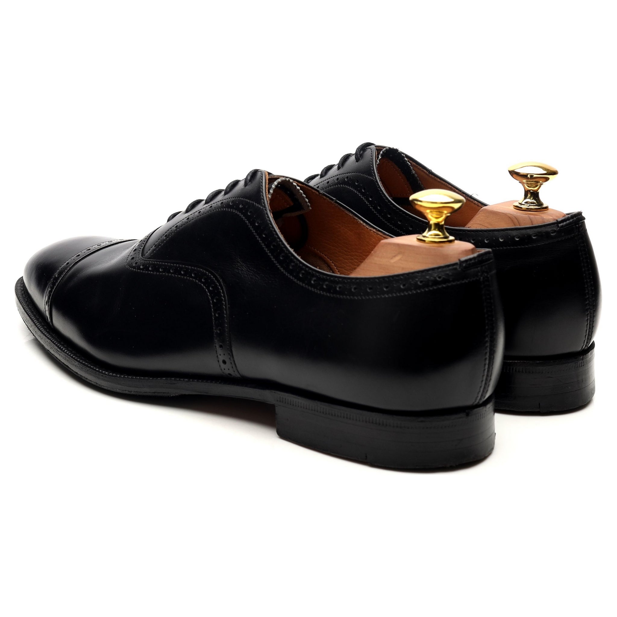 Church’s Legate Oxford cuir noir UK 8.5 demi-fleur