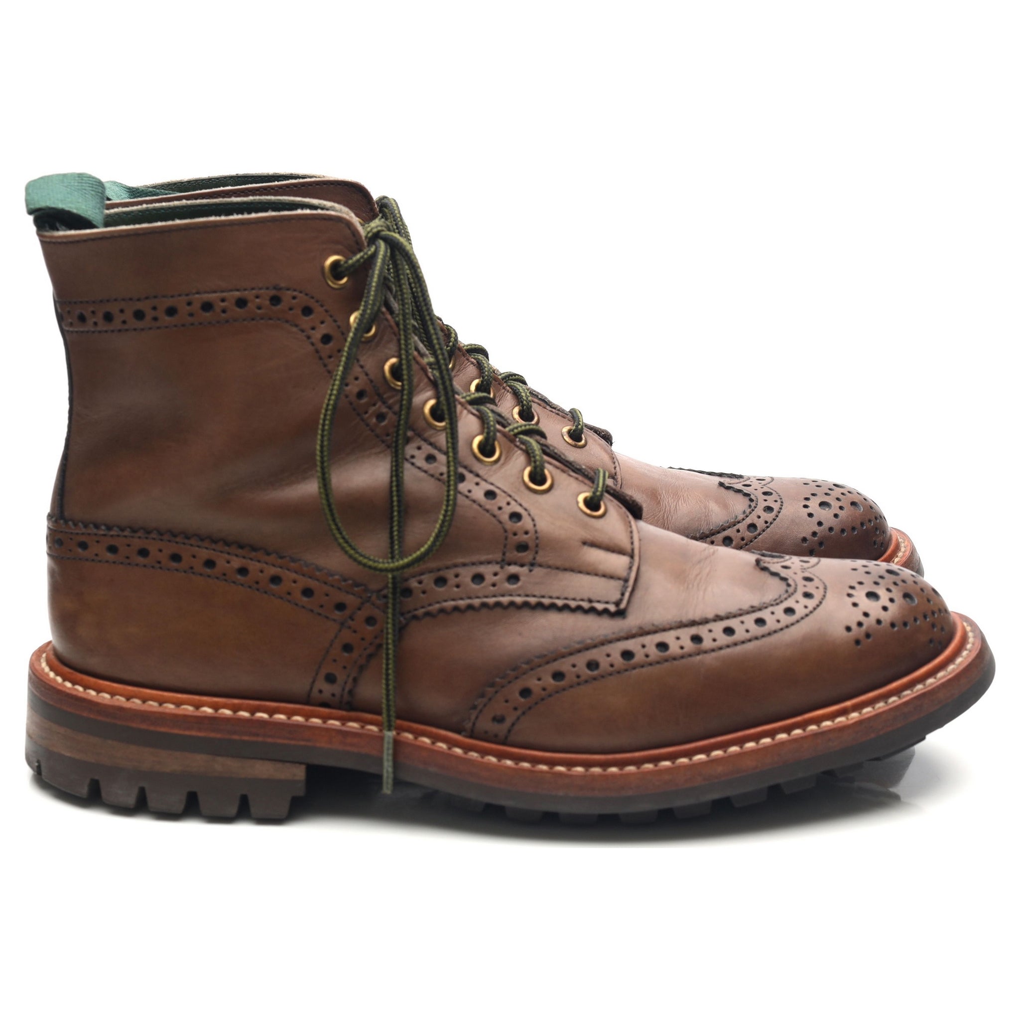 Tricker's Stow boots cuir marron UK 7.5